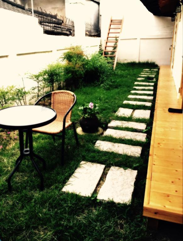 Indigo Hanok Pensión Jeonju Habitación foto