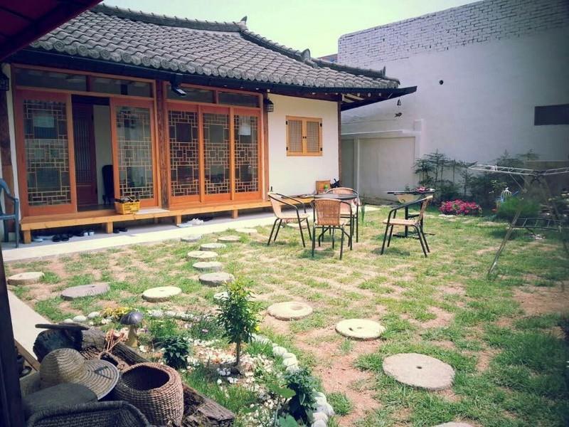 Indigo Hanok Pensión Jeonju Exterior foto
