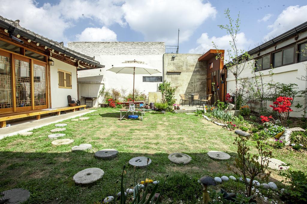 Indigo Hanok Pensión Jeonju Exterior foto